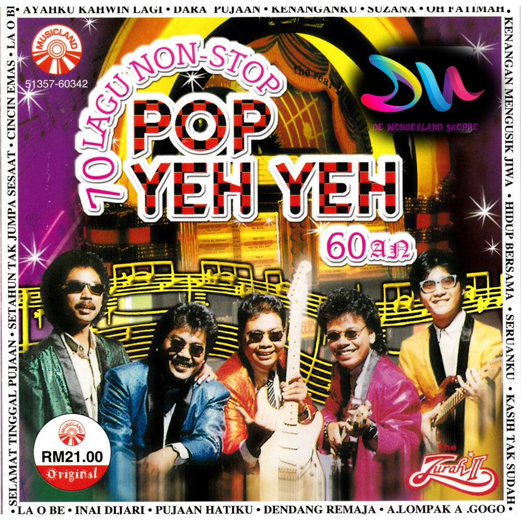 70 Lagu-Non Stop Pop Yeh Yeh 60an