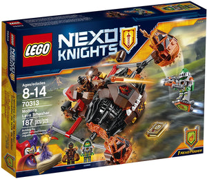 LEGO Nexo Knights Moltor's Lava Smasher Kit (187 Piece)