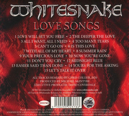 Whitesnake -Love Songs 2020 Remix