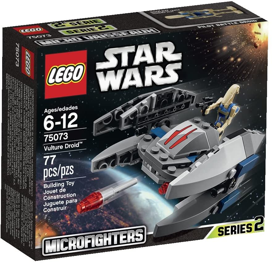 LEGO, Star Wars Microfighters Series 2 Vulture Droid (75073)