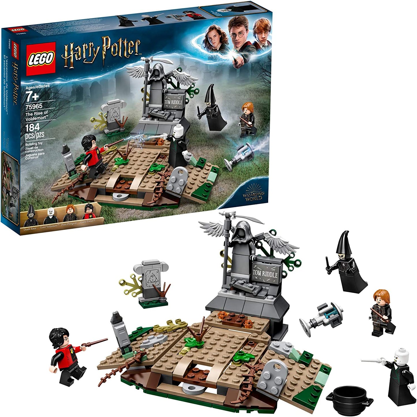 LEGO Harry Potter and The Goblet of Fire The Rise of Voldemort 75965 Building Kit (184 Pieces)