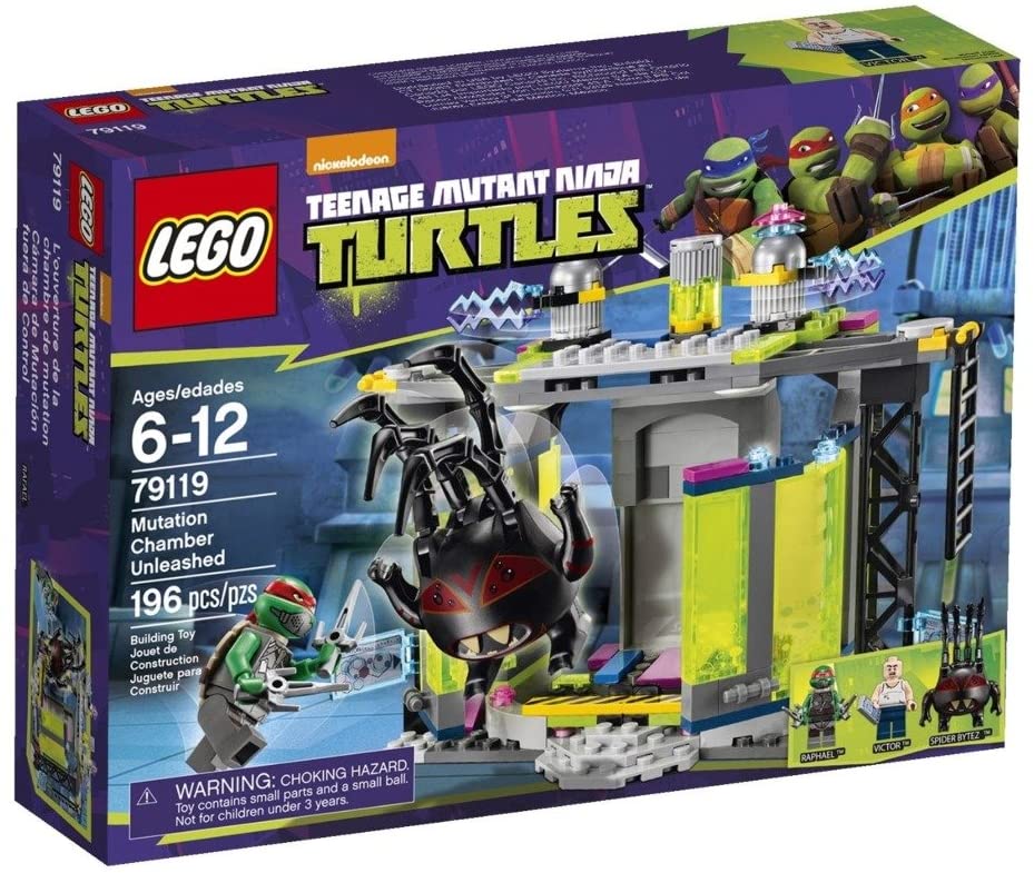 LEGO Ninja Turtles 79119 Mutation Chamber Unleashed Building Set