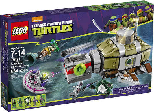 LEGO Ninja Turtles 79121 Turtle Sub Undersea Chase Building Set