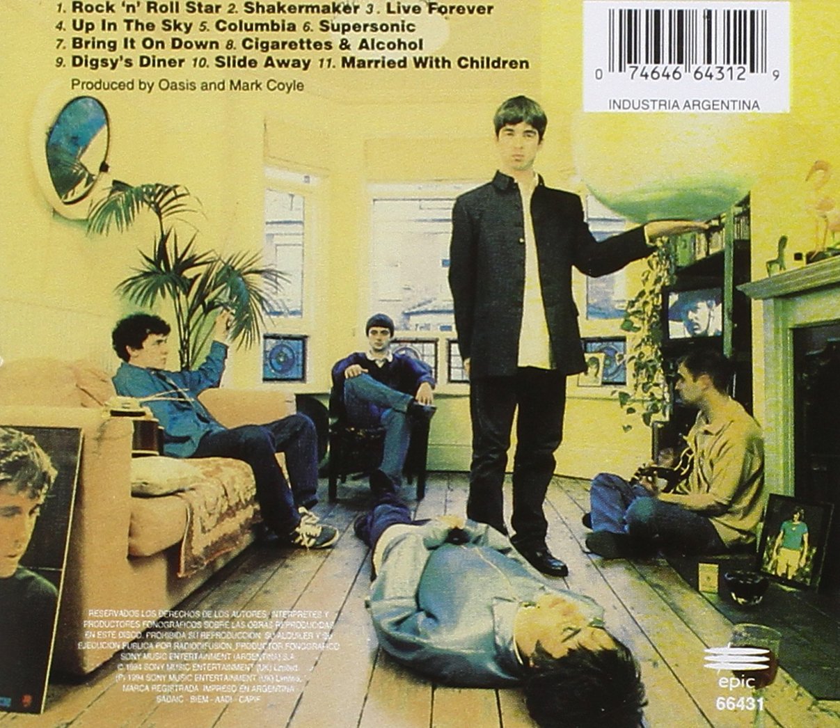 Oasis -Definitely Maybe Remastered