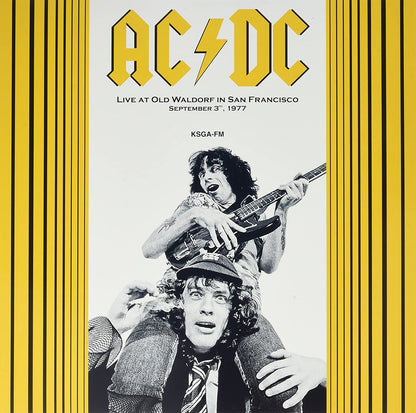 AC/DC -Live At Old Waldorf In San Francisco September 3 1977 (Red LP)