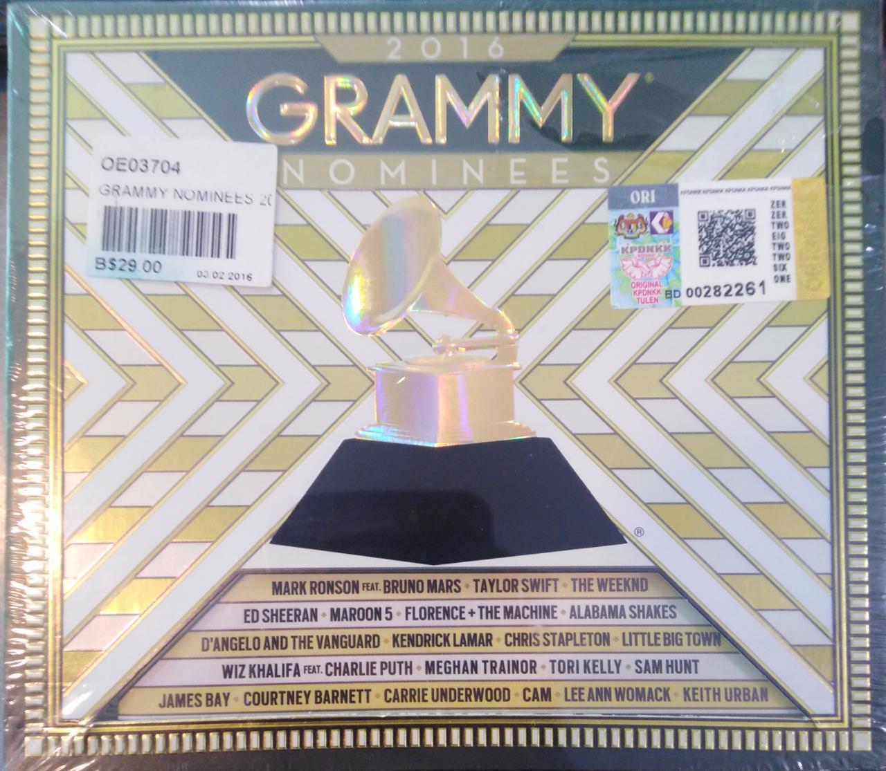 Grammy Nominees 2016