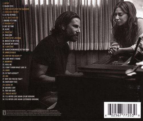 Lady Gaga Bradley Cooper - A Star Is Born Soundtrack (2LP Lady Gaga Bradley Cooper - A Star Is Born Soundtrack (2LP