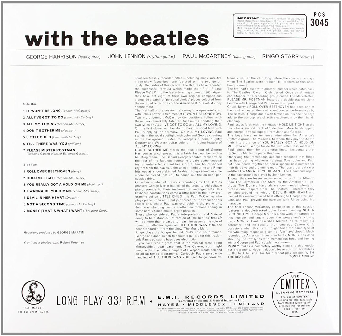 The Beatles -With The Beatles