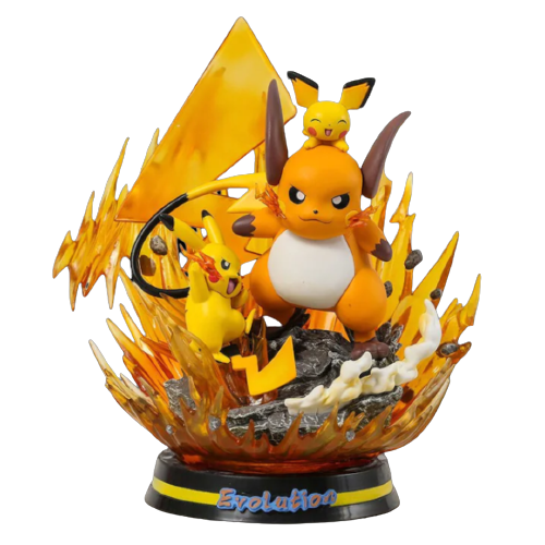 Pikachu Family - w/light 28cm (Pokemon)