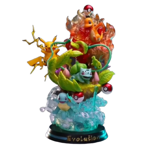 Pikachu Squirtle Bulbasaur Charmander - w/light 30cm (Pokemon)