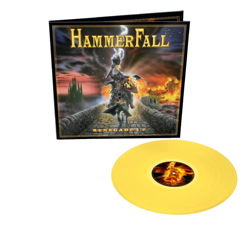Hammerfall -Renegade 2.0 20 Year Anniversary Edition (Transparent yellow LP)