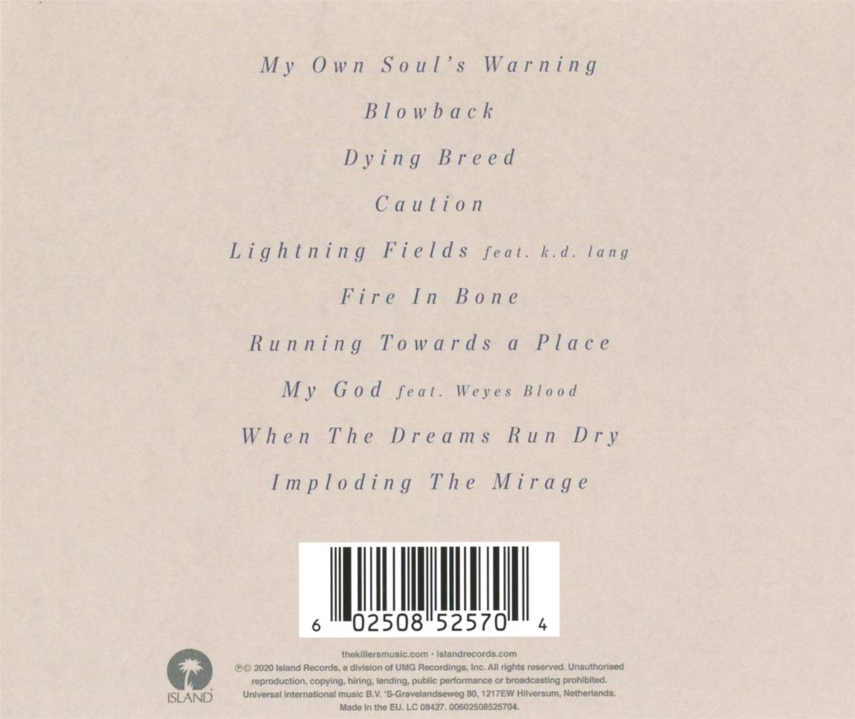 The Killers -Imploding The Mirage