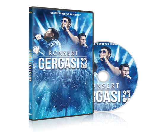 Konsert Gergasi KRU25 – DVD