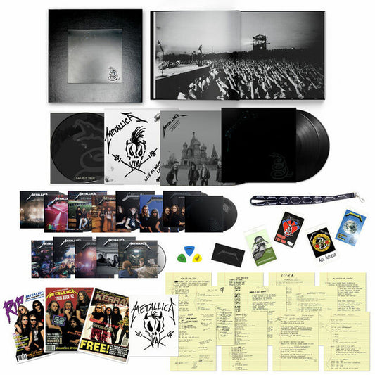 Metallica Deluxe Numbered Limited Edition 5LP, 12" Vinyl EP, 14CD& 6DVD Box Set
