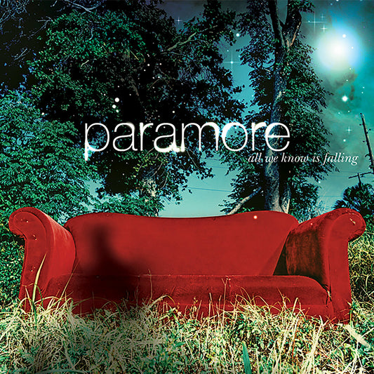 Paramore -All We Know Is Falling LP (Silver Vinyl)