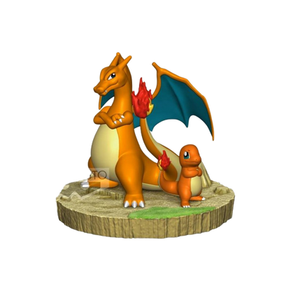 Charmander & Charizard -Pokemon