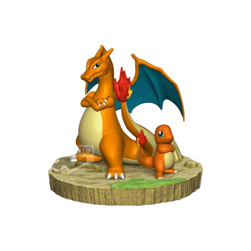 Charmander & Charizard -Pokemon