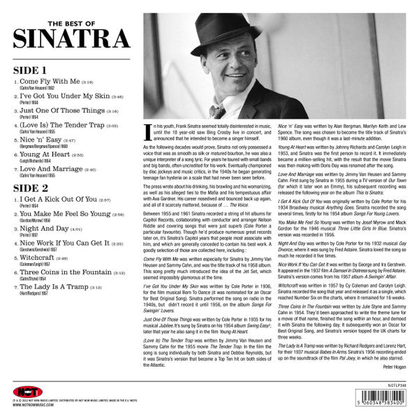Frank Sinatra - The Best Of Sinatra (Compilation, Stereo, Blue Vinyl)