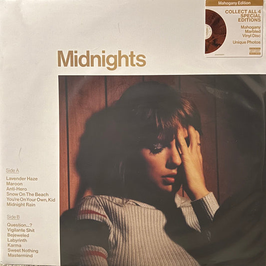 Taylor Swift -Midnights [Mahogany Edition LP]