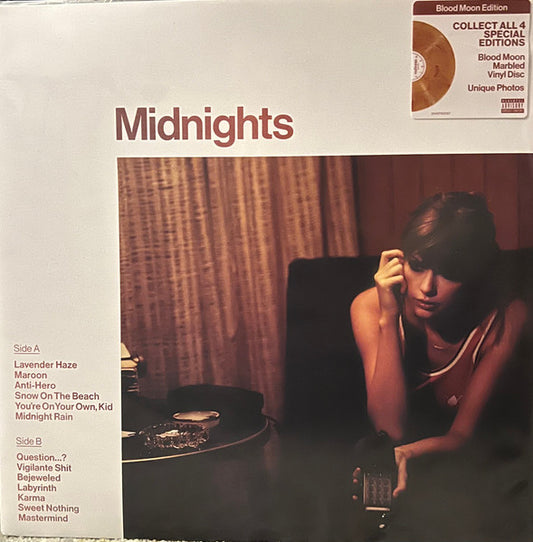 Taylor Swift -Midnights [Blood Moon Edition LP]