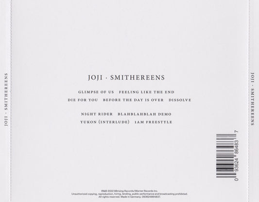 Joji - Smithereens