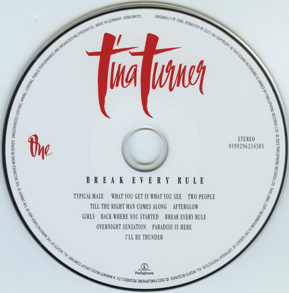 Tina Turner - Break Every Rule (2CD, Reissue, Remastered)