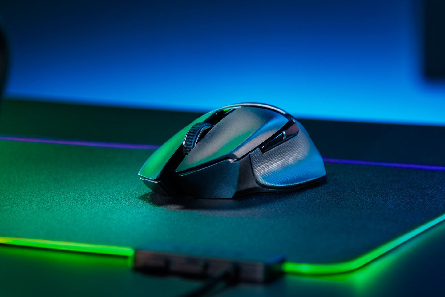 RAZER BASILISK X HYPERSPPED WIRELESS ERGONOMIC GAMING MOUSE-AP PACKAGING