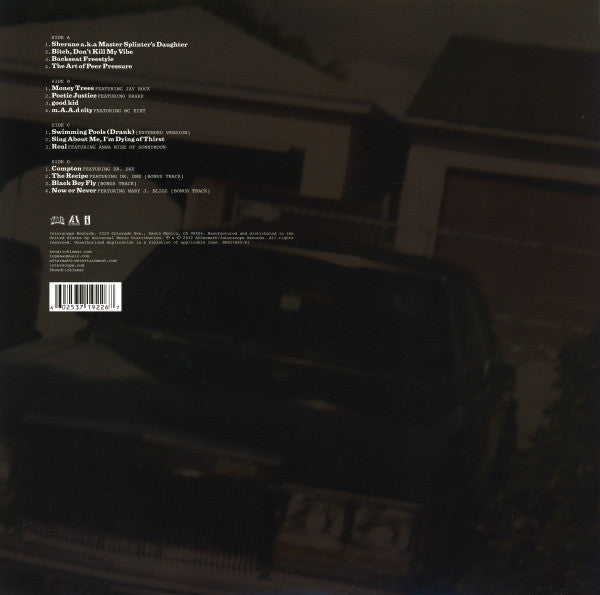 Kendrick Lamar -Good Kid, M.a.a.d City [2LP,Deluxe Edition]