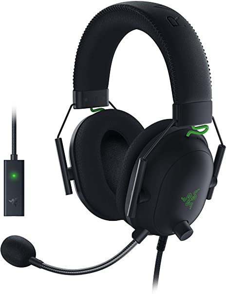 RAZER BLACKSHARK V2-WIRED GAMING HEADSET+USB SOUNDCARD