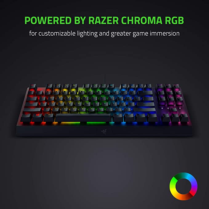 RAZER BLACKWIDOW V3 TENKEYLESS - MECHANICAL GAMING KEYBOARD