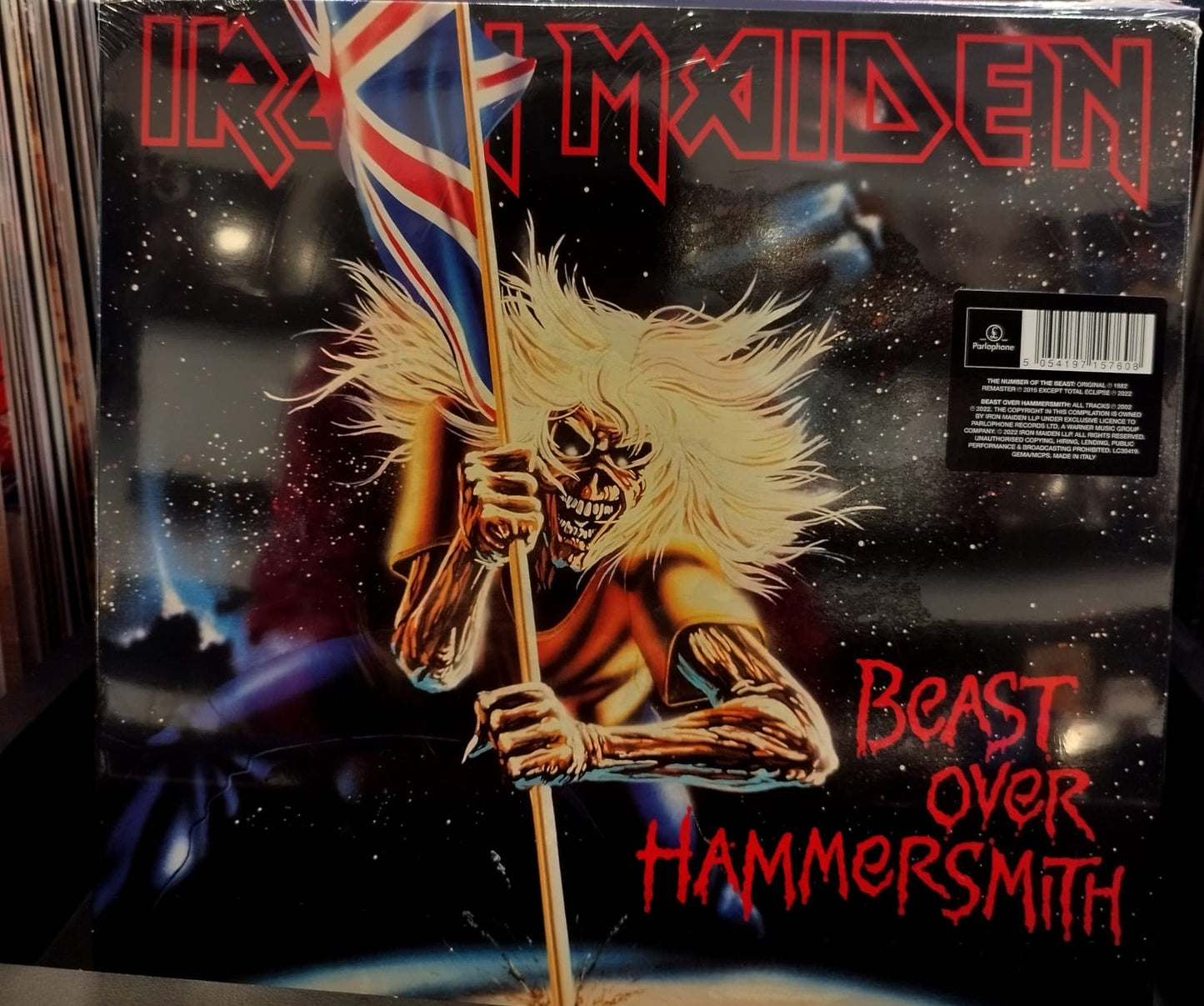 Iron Maiden - The Number Of The Beast + Beast Over Hammersmith (2LP, Reissue, Remastered, Compilation)
