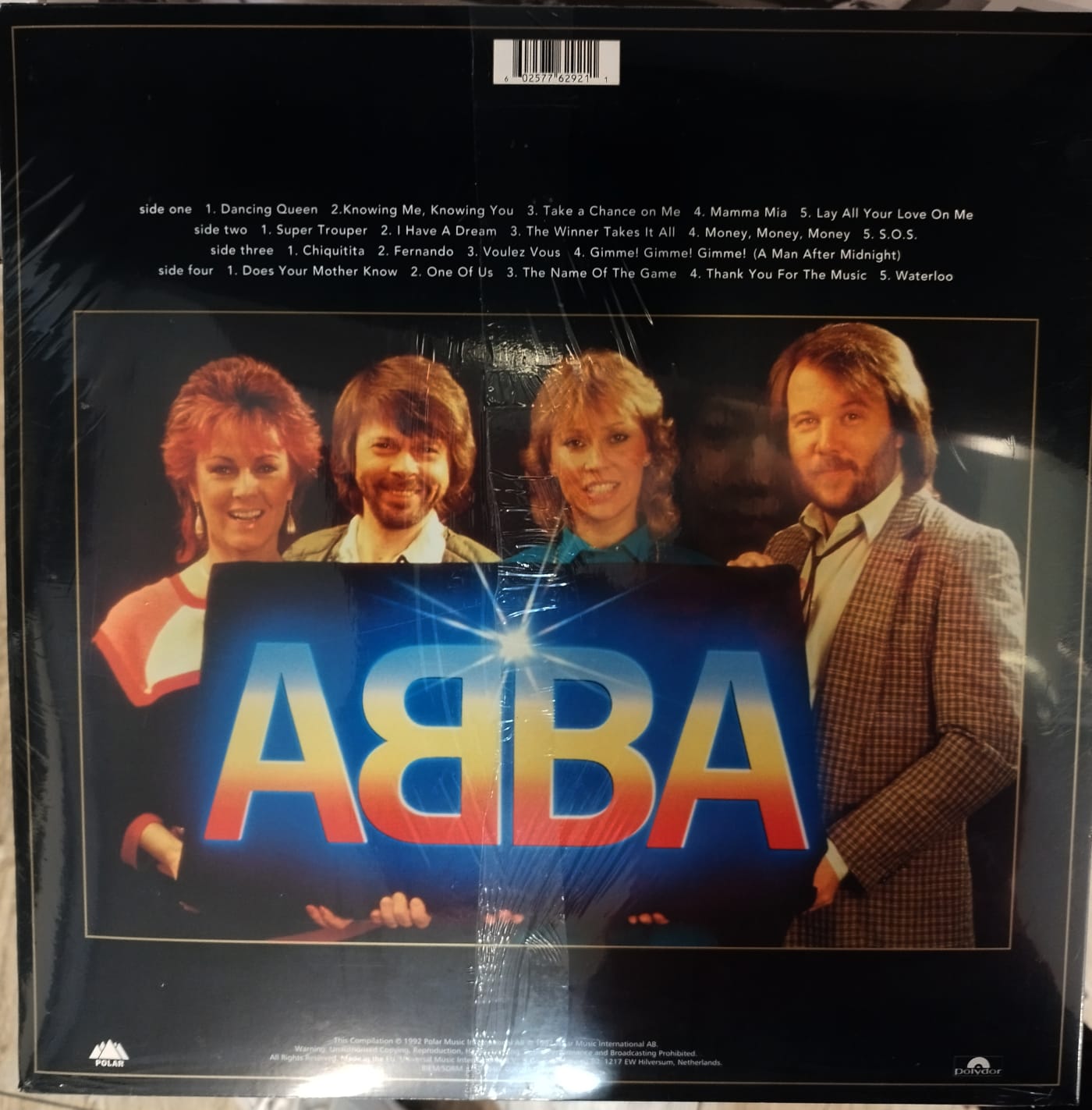 ABBA – Gold Greatest Hits (2LP) (Gold Coloured Vinyl) [Compilation,Reissue,Remastered]