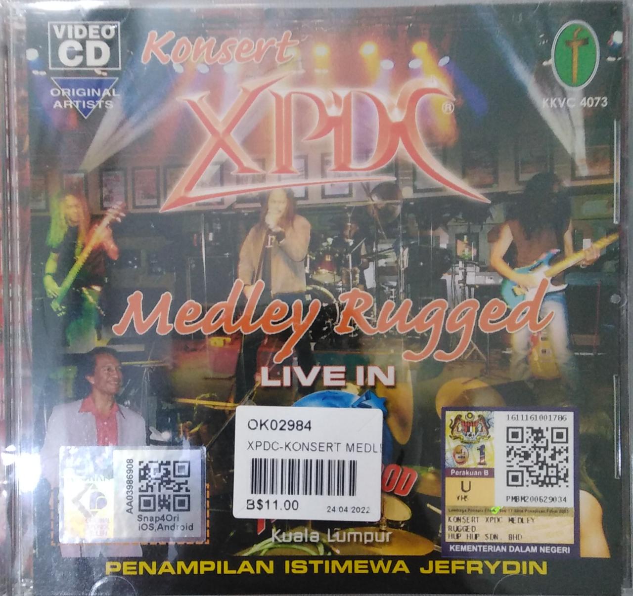 Xpdc - Konsert Medley Rugged Live In Planet Hollywood