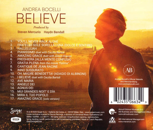 Andrea Bocelli – Believe