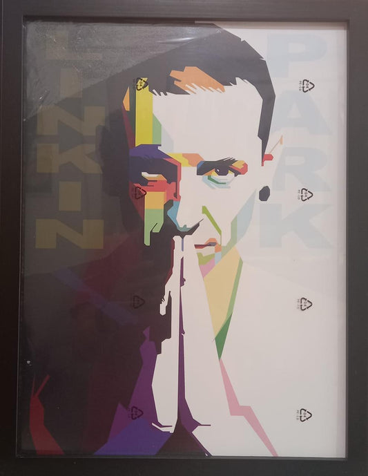 Black frame (L 33cm , W 43cm)