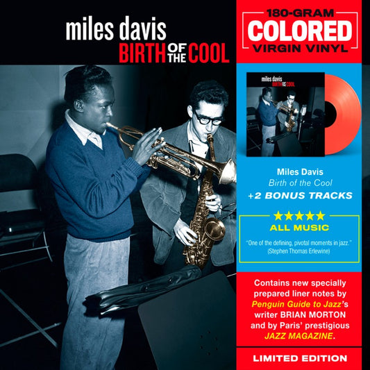 Miles Davis – Birth Of The Cool (Limited Edition, Red Vinyl, 180g Vinyl)