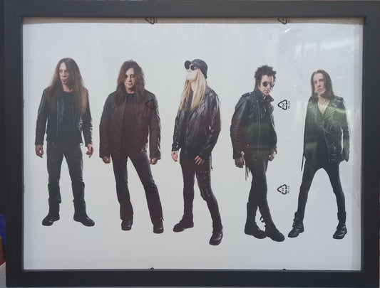 Black frame (L 33cm , W 43cm)
