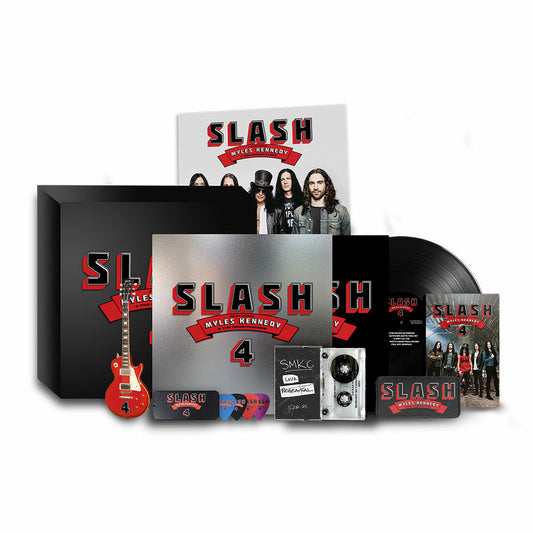 Slash Featuring Myles Kennedy & The Conspirators 4 LP, CD & Cassette Box Set