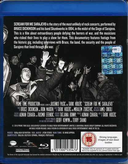 Bruce Dickinson-Scream For Me Sarajevo(Blu-ray)