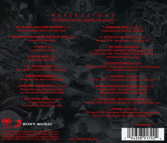 Judas Priest – Reflections - 50 Heavy Metal Years Of Music