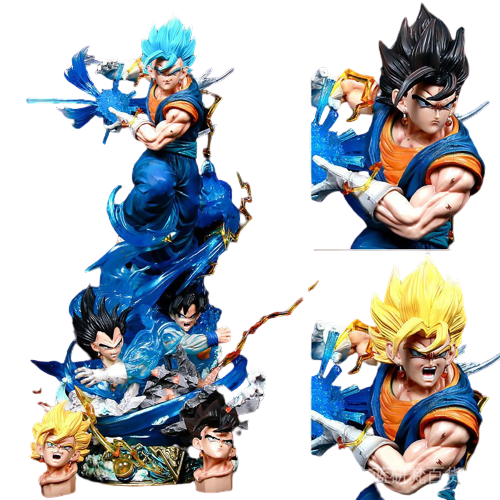 Dragonball - Goku 3 Head (46CM)