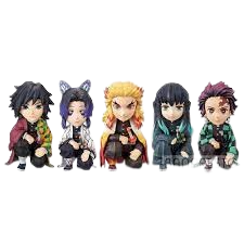 Kimetsu - WCF Figurines Vol.1  (5Pcs-1Set)