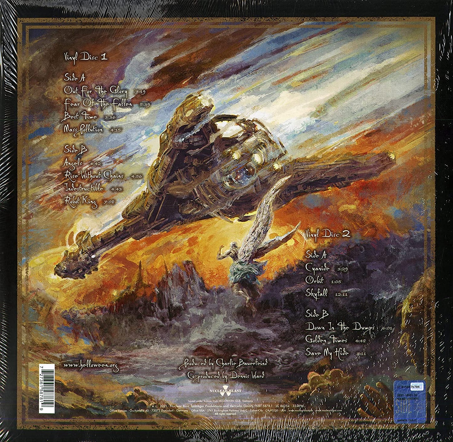 Helloween – Helloween (Gold Vinyl)