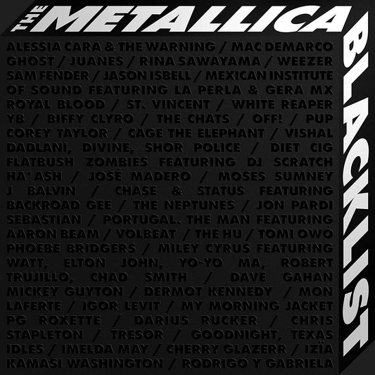 Metallica and Various Artists -The Metallica Blacklist (7LP)(Limited Edition)