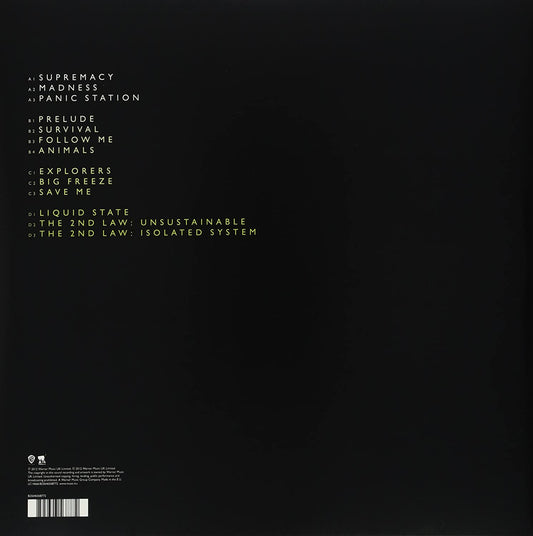 Muse -The 2nd Law (2LP 180 Gram Vinyl)