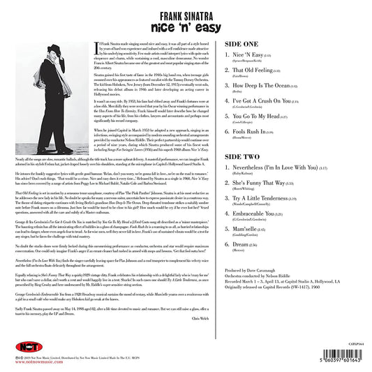 Frank Sinatra Nice 'N Easy (2020 Mix) LP