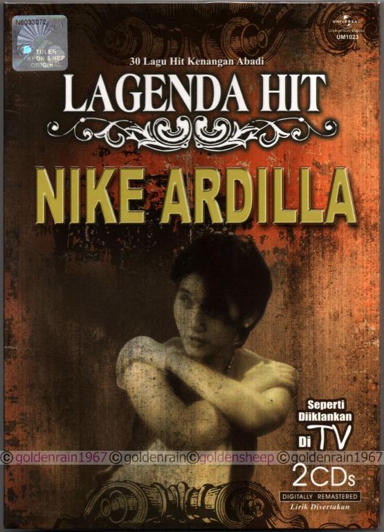 NIKE ARDILLA - Lagenda Hits (Bintang Kehidupan & Mama Aku Ingin Pulang) 2009 UNIVERSAL MUSIC 2 CD SET + SLIPCASE