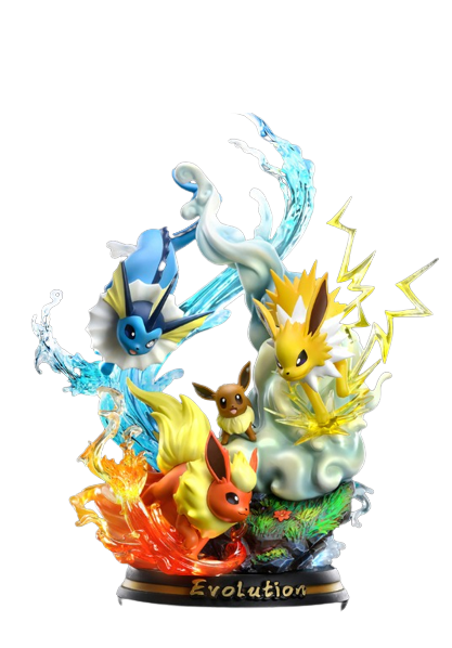 Evolution Series Eevee - W//Light 25cm (Pokemon)