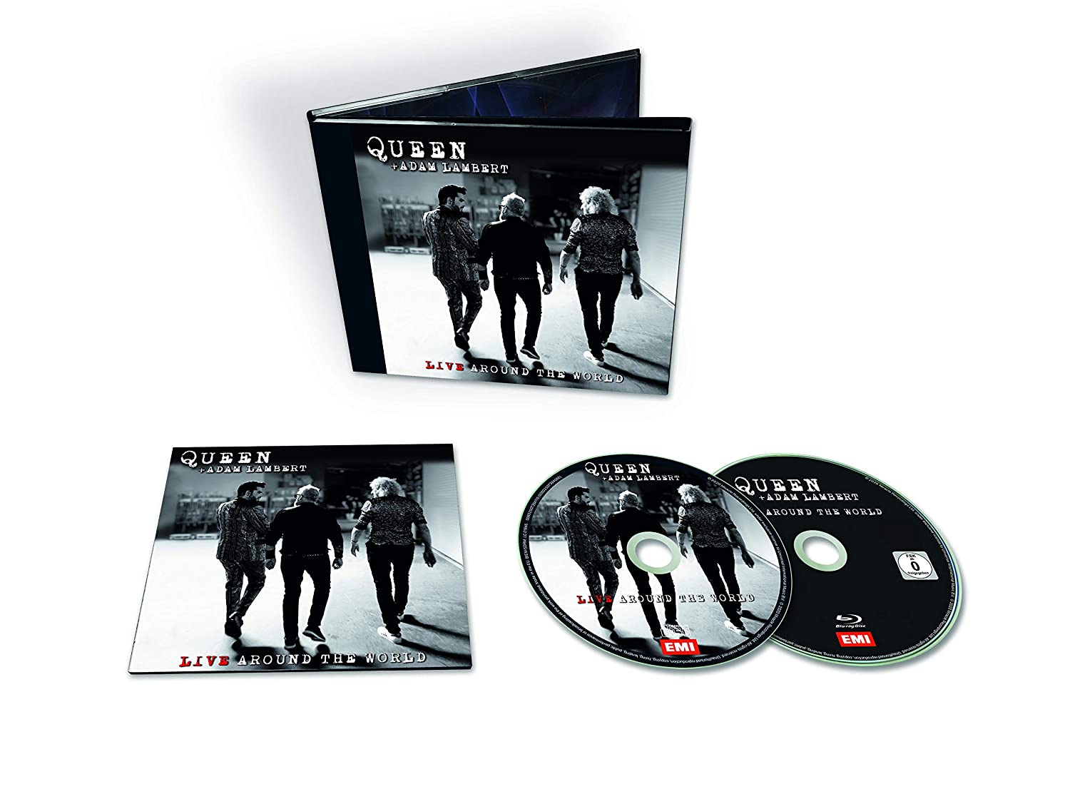 Queen & Adam Lambert -Live Around The World (CD/Blu-Ray)