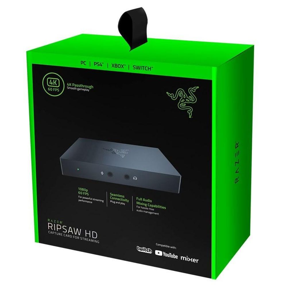 RAZER RIPSAW HD - GAME CAPTURE CARD - FRML PACKAGING